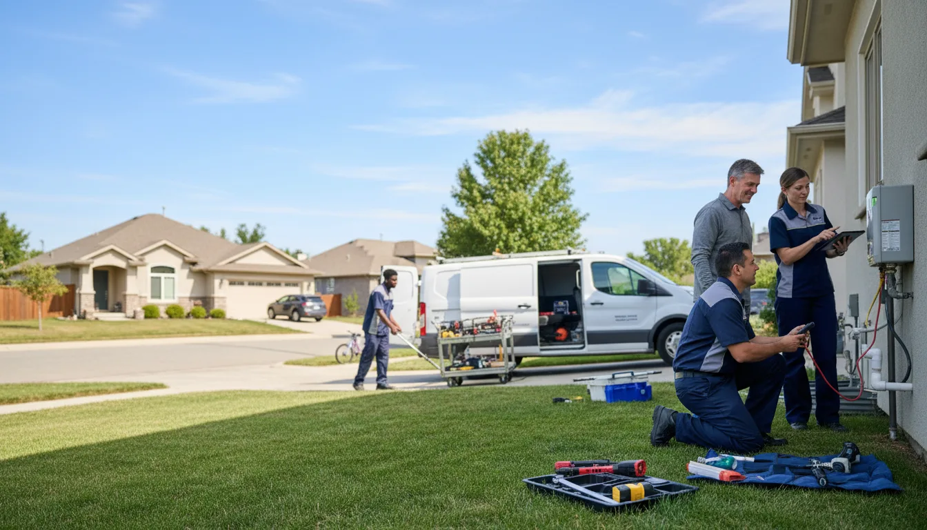 Tankless water heater service in Mildred, PA